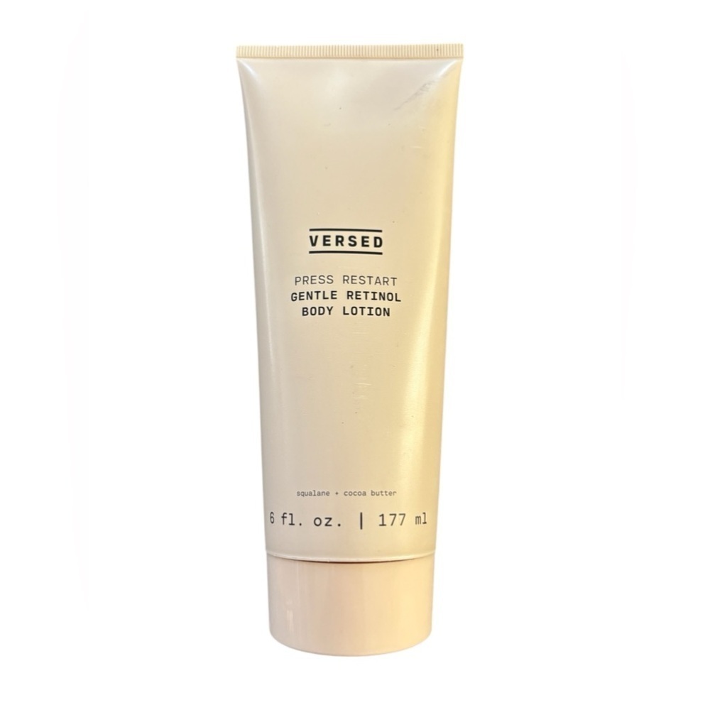 Versed Press Restart Gentle Retinol Body Lotion Dry Aging Skin Unscented 6 FL Oz